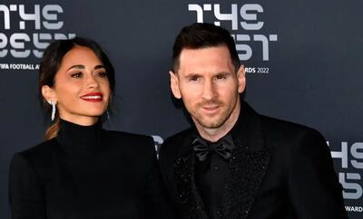  شام عاشقانه مسی و همسرش در شب ولنتاین