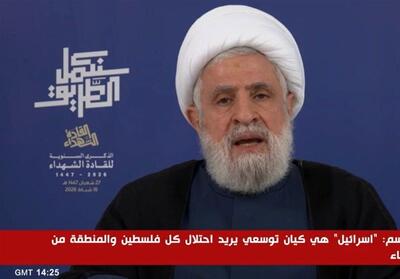  شیخ نعیم قاسم: خواهان جنگ نیستیم اما تسلیم نخواهیم شد