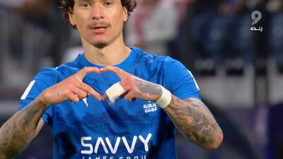  گل دوم الهلال به الوحده امارات (داروین نونیز)