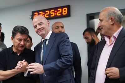  رییس فیفا، لبنانی شد!