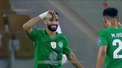  گل چهارم الاهلی عربستان به شباب الاهلی (صالح ابوشمات)