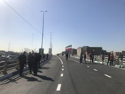  بهره‌برداری از فاز نخست تقاطع غیرهمسطح بزرگراه شهید ستاری-بزرگراه شهید فهمیده