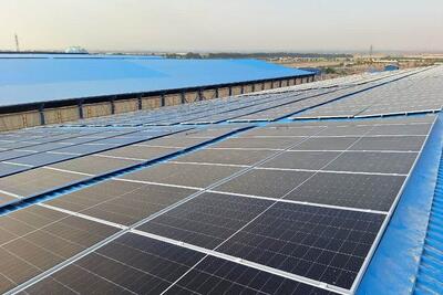  بزرگ‌ترین نیروگاه خورشیدی شهرداری پایتخت به بهره‌برداری رسید