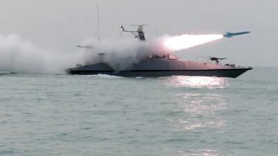  مرحله نخست رزمایش نیروی دریایی سپاه در جزایر ایرانی