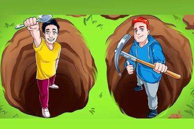  بازی فکری | بندبند جونت باید از هوش باشه تا بگی کدوم از آقاها از قبر میتونه بیاد بیرون