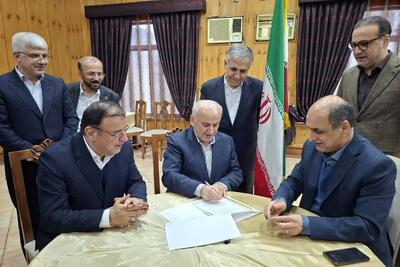  امضای تفاهم‌نامه تردد خودروهای پلاک منطقه آزاد در مازندران و گیلان