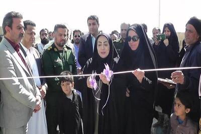  افتتاح پارک بانوان روستایی در بخش لادیز میرجاوه