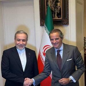  دیدار عراقچی با گروسی