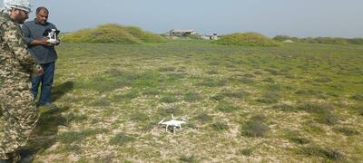  سرشماری آهوان با پهپادهای پیشرفته در خارگو انجام شد