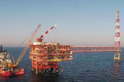  جهش ۱.۵ میلیون مترمکعبی تولید گاز در پارس جنوبی