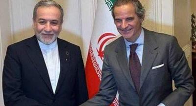  لحظه دیدار گروسی و عراقچی +فیلم | جهان نیوز