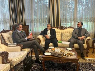  گروسی: مذاکرات فنی جامعی با عراقچی داشتم
