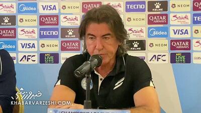  ویدیو| اعتراض ساپینتو به داور بازی آسیایی: هنوز نفهمیدم چه شد!