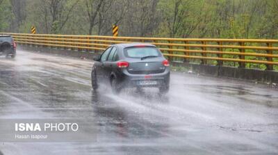  بارش برف و باران در ۴ استان - مردم سالاری آنلاین