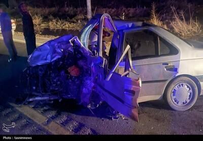  تصادف مرگبار پژو ۴۰۵ و پژو پارس در محور باشماق مریوان+ عکس