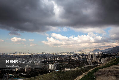  کیفیت هوای تهران قابل قبول است