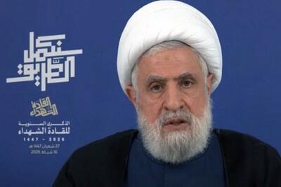  نعیم قاسم: ایران تحت رهبری امام خامنه‌ای می‌درخشد؛  آماده دفاع هستیم
