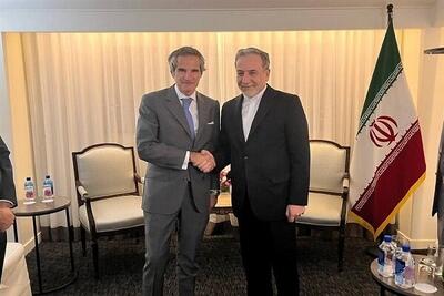  گروسی با عراقچی در ژنو دیدار کرد