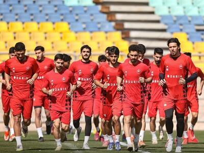  پرسپولیس با جریمه ۲۰ درصدی تمرین کرد
