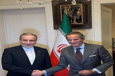  پیام گروسی پس از دیدار با عراقچی: مذاکرات فنی عمیقی داشتیم