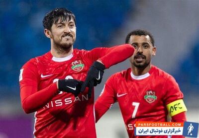  سردار آزمون دومین بازیکن گران قیمت فوتبال امارات لقب گرفت