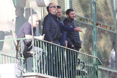  حضور کادرفنی تیم ملی جوانان در بازی فینال لیگ برتر کشور - پارس فوتبال