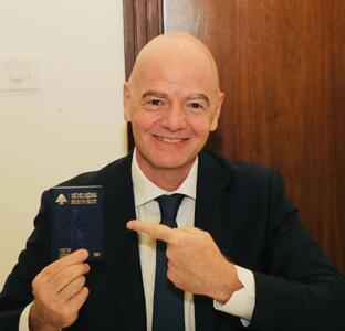  رئیس فیفا لبنانی شد - پارس فوتبال