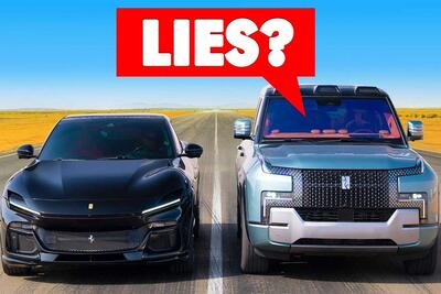  درگ فراری پوروسانگوئه با شاسی‌بلند ۱۲۰۰ اسب بخار بی‌وای‌دی! - پدال