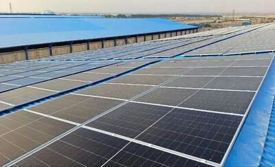  بهره برداری از بزرگ‌ترین نیروگاه خورشیدی شهرداری تهران + جزئیات