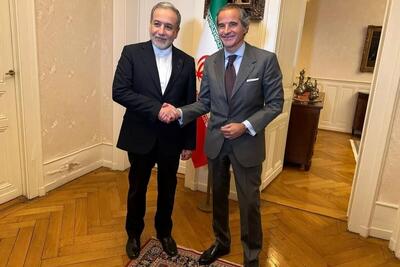  دیدار مدیرکل آژانس بین المللی انرژی اتمی با وزیر امور خارجه ایران (۲۷ بهمن ۱۴۰۴) + فیلم