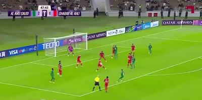  گل های بازی الاهلی و شباب الاهلی+ ویدئو