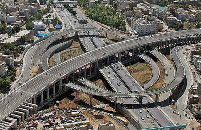  پرتصادف‌ترین بزرگراه‌های تهران