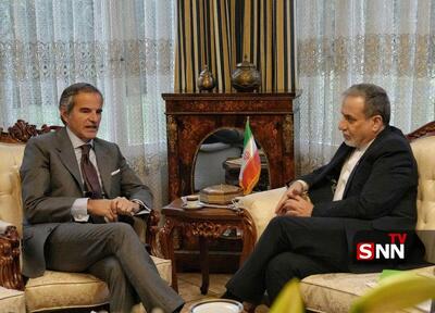  عراقچی با مدیرکل آژانس بین‌المللی انرژی اتمی دیدار کرد + فیلم