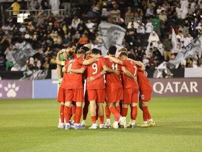  جلسه هماهنگی و رونمایی پیراهن پیش از دیدار تراکتور و الغرافه