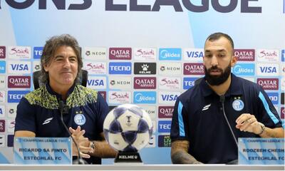  روزبه چشمی آماده بازی برگشت استقلال مقابل الحسین اردن شد