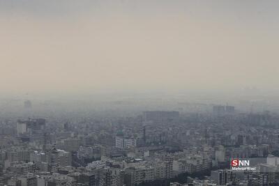  افزایش نسبی دما و آلودگی هوا در تهران
