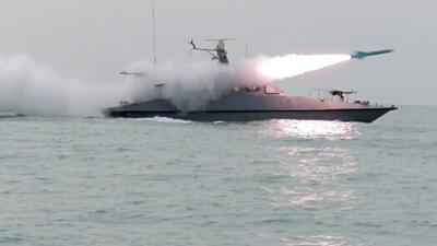  مرحله نخست رزمایش نیروی دریایی سپاه در جزایر ایرانی