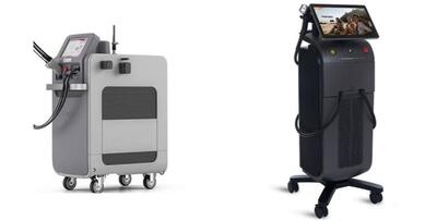  مقایسه جوابدهی دستگاه لیزر تیتانیوم و الکساندرایت