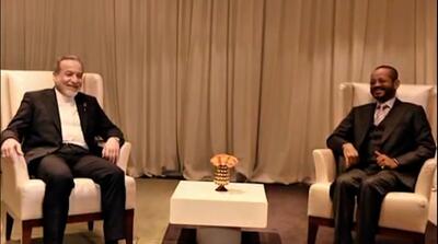  تصاویر ملاقات عراقچی و وزیر خارجه عمان قبل از مذاکره با آمریکا