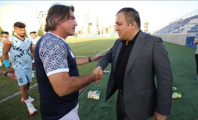  علی تاجرنیا به خبر برکناری ساپینتو واکنش نشان داد / عکس