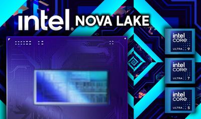  اینتل با پردازنده‌های Nova Lake-S به رقابت با AMD می رود + جدول مشخصات