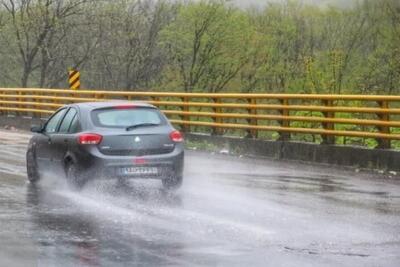  بارش برف و باران در ۴ استان/ انسداد ۹ محور در کشور