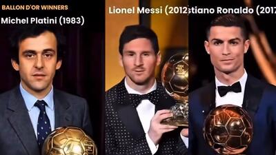  مروری بر تاریخچه برندگان توپ طلا به کمک AI