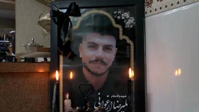  روایتی از زندگی علیرضا ارغوانی؛ شهید ۲۱ ساله حوادث دی ماه + فیلم