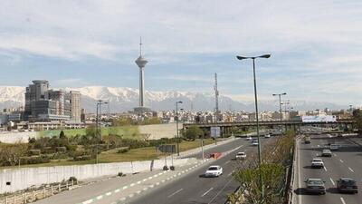  کیفیت هوای تهران قابل قبول است