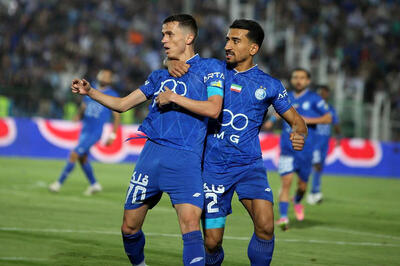  گل دوم استقلال به الحسین توسط یاسر آسانی