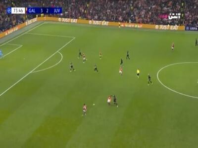  گل چهارم گالاتاسرای به یوونتوس توسط نوالانگ