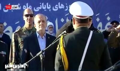  حضور رئیس جمهور در مراسم دانش آموختگی دانشجویان دانشگاه افسری و تربیت پلیس