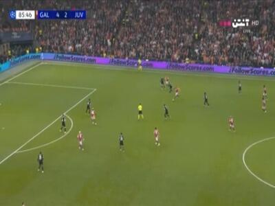  گل پنجم گالاتاسرای به یوونتوس توسط بویی