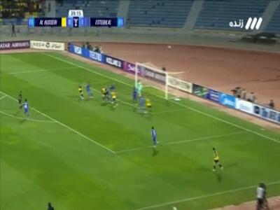  گل اول الحسین به استقلال توسط علی احمد